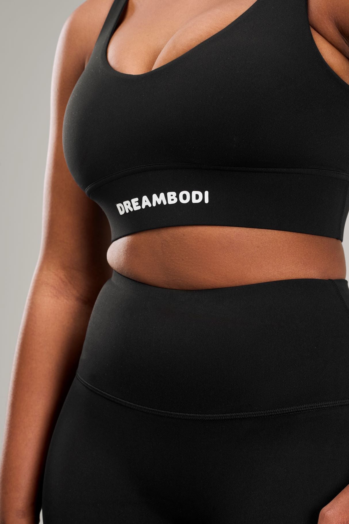 Black Sports Bra