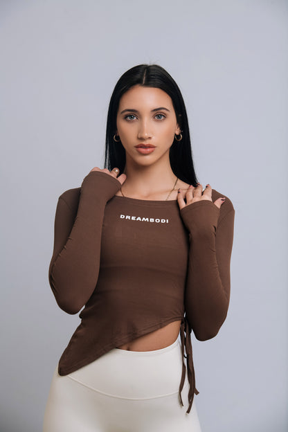 Choc Asymmetrical Top