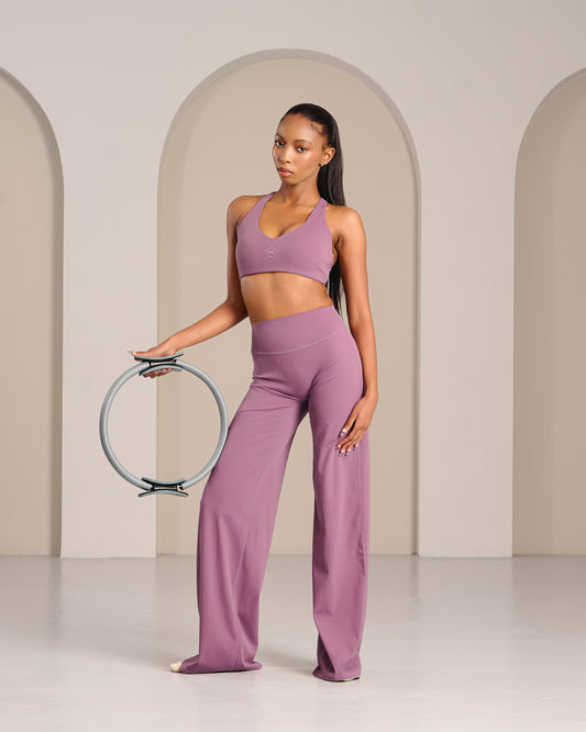 Berry Blaze Wide Leg Pants