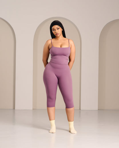 Berry Blaze Capri Leggings