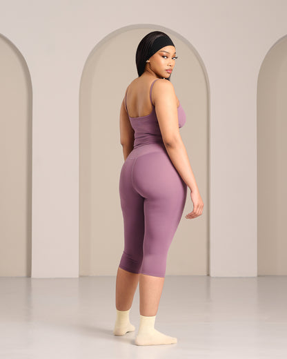 Berry Blaze Capri Leggings